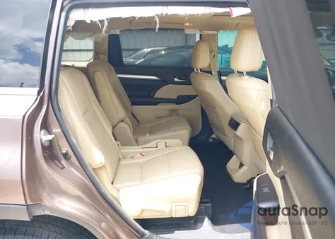 2017 Toyota Highlander Se/Xle из США, поврежденный, VIN 5TDKZRFH7HS223001